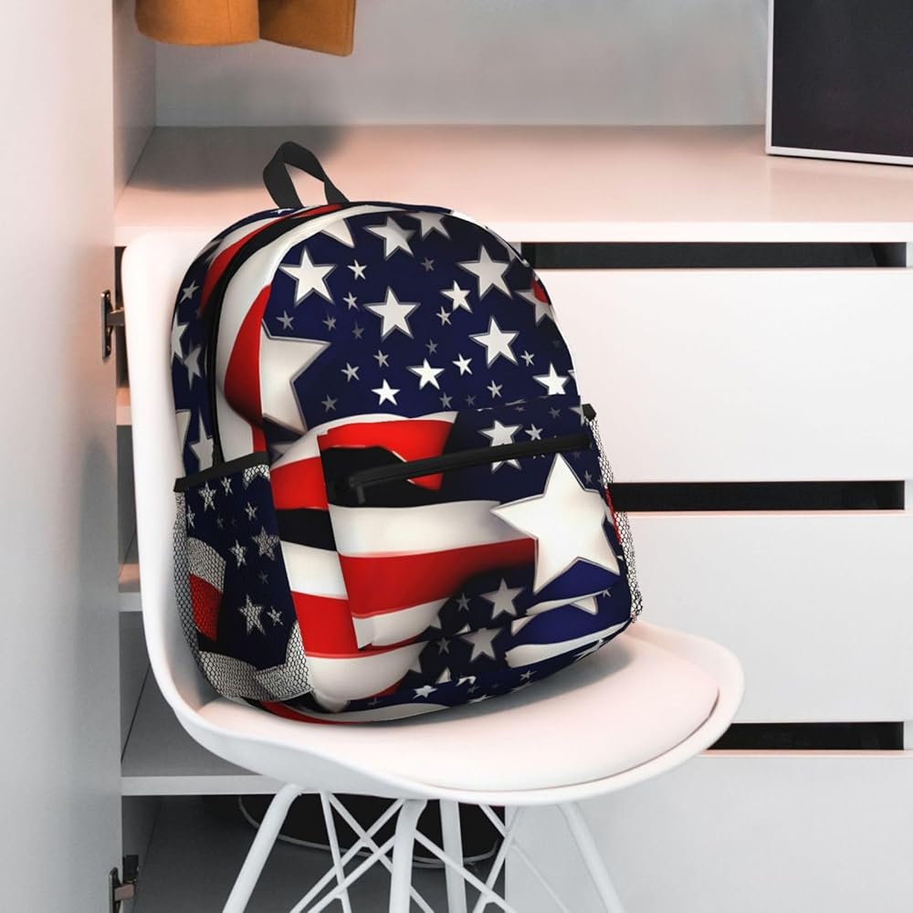 新品　アンティーク　バック　3点セット　星条旗　アメリカ国旗　オブジェ　小物入れ ミニトートバッグ アメリカ国旗柄 USA 星条旗 Bandiera